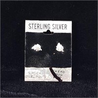 Sterling Silver Earrings Surgical Post