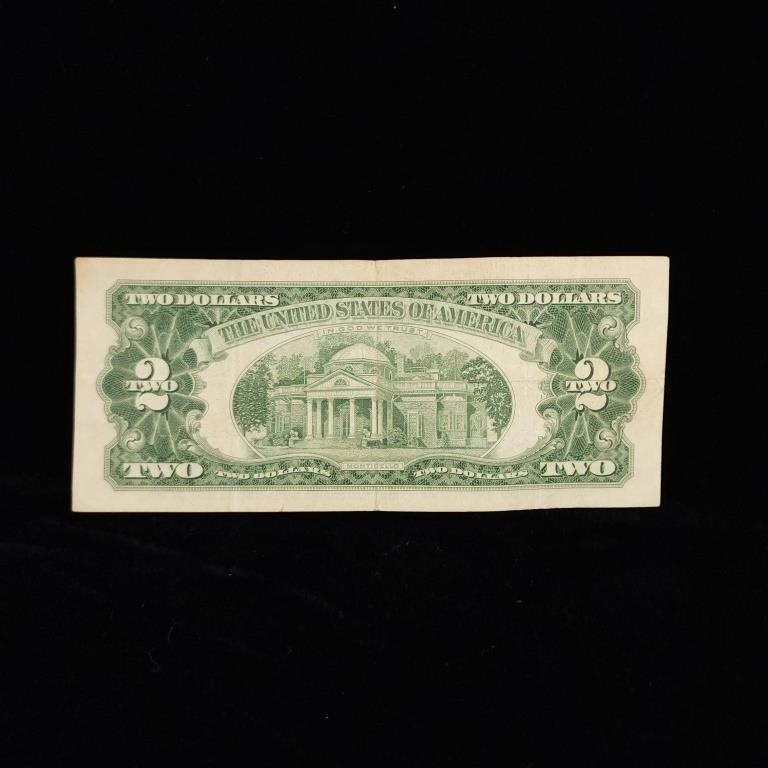 1963 $2.00 Red Print