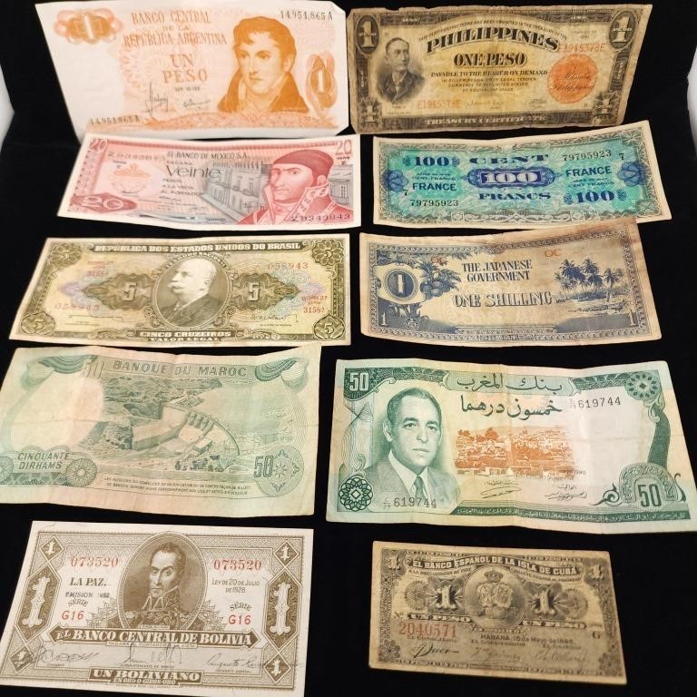 Lot of Foreign Currency