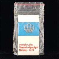 1976 Olympic Coins Canada Pin