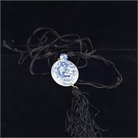 Blue Ceramic Necklace