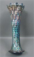 Dugan Blue Big Basketweave Vase