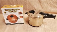 Copper Collection Pasta Pot & TFAL Pressure Cooker