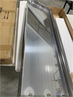 Stainless Steel Wall Shelf , with 2 hanging
