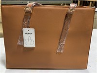 Nubily Laptop bag. New with tags. Brown.