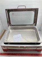 Electric Chafing Dish With Lid