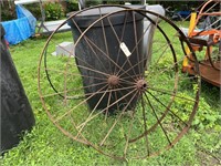 Antique Spoke Wheels