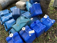 Assorted Water Storage Containers