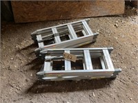 2 Aluminum Individual foldable ramps