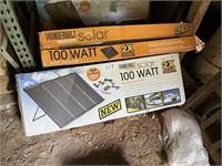 (2) 100 Watt Solar Panel Kits