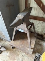 Anvil with Rolling Cart