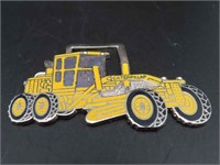 Caterpillar Road Grader Watch FOB with strap