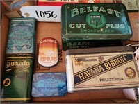 Antique Tobacco Tins