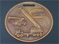 Grove Crane and Hoist Watch FOB