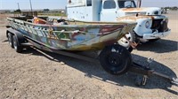 19' Army Pontoon Boat