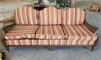 Vintage Rustic Style Wood Couch