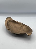 Vintage Heavy Craftsman Bronze Leaf -Valet/Ashtray