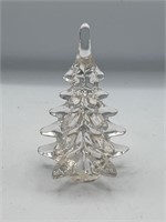 Vintage Clear Art Glass Christmas Tree