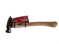 Milwaukee 19oz Milled Face Hickory Hammer