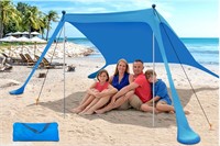 7'X7' Canopy Portable Beach Shade Tent