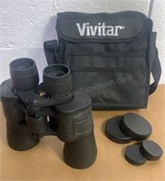 Vivitar 7X50 Binoculars w Travel Bag
