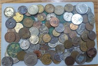 Lot of coins and tokens