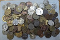 Lot of tokens and coins