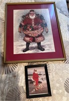 Framed Santa’s