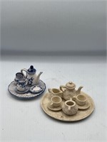Mini tea sets needs cleaning