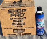 5 boxes (60 cans total) NEW Shop Pro brake
