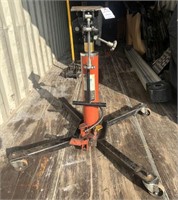 1000lb air actuated telescopic transmission jack,