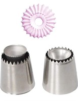 ($22) 2 Pack Russian Piping Tips Set Sultan Tip