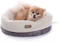 Heated Pet Bed for Indoor Cats and Small Dogs