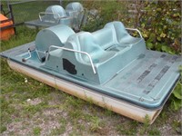 Fiberglass 4 Seater Paddle Boat