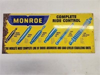 Monroe Shocks display sign