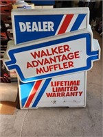 Walker Muffler advertising