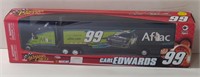NASCAR AFLAC CARL EDWARDS TRANSPORTER #99