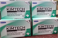 Set of 4 -  Professional Kimtech Kimwipes, 286/Box