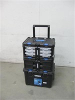 18"x 15"x 31" Hart Rolling Chest W/Tools See Info