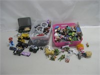 Collection Assorted Toy Figures & More Shown