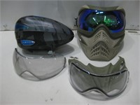 Paint Ball Mask W/Paint Ball Loader See Info