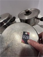 Copper Core 1801 Revereware Stainless Steel Pans