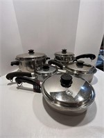 Salad Master Pans with Lids
