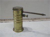 5" Vtg Eagle Super Pump Brass Oil Can Untested