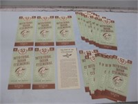 25 Vtg 1974 Inter-Tribal Ceremonial Pamphlets