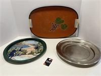 Vintage Serving Platter & Misc