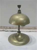 4.5" Vtg Brass Hotel Desk Bell