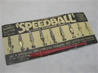 Vtg Speedball Triple Reservoir Pen Untested