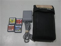 Nintendo DS W/Games & Case See Info