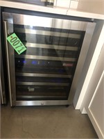 Allavino stainless dual zone wine refrigerator